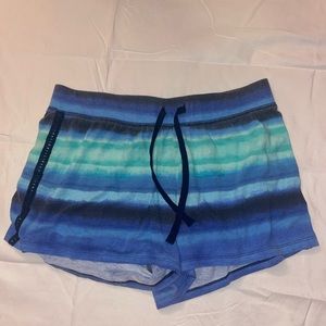 Blue Tie-Dye SO Shorts, Size M